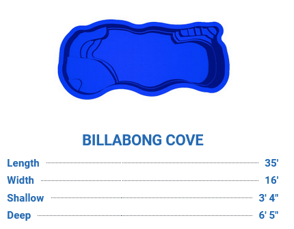 Billabong Cove Dimensions